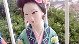 陶器製の中国人形の修理 補修屋ブログ